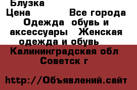 Блузка Elisabetta Franchi  › Цена ­ 1 000 - Все города Одежда, обувь и аксессуары » Женская одежда и обувь   . Калининградская обл.,Советск г.